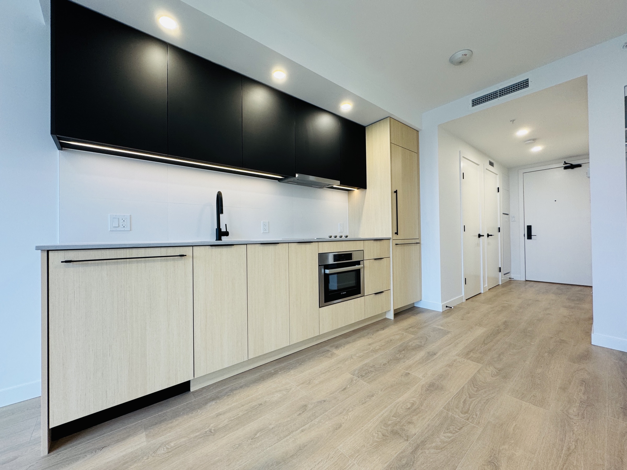 Furnished studio interior at Georgetown 2